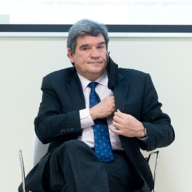  Escrivá participa en una jornada sobre los nuevos fondos de pensiones de empleo.- Alberto Ortega / Europa Press