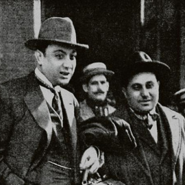  Una imatge d'arxiu de Salvador Seguí, al centre de la fotografia.