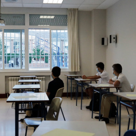  Imagen de archivo. Interior de un colegio privado.- Jesús Hellín / Europa Press