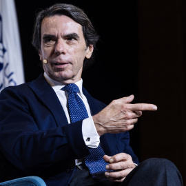  El expresidente del Gobierno José María Aznar, en una foto de archivo. - EP