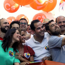  Ciudadanos en el Orgullo LGTBI en Madrid. (EFE)