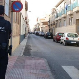  Agente de Policía Local en El Ejido. / Europa Press