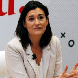  Montón durante la 'Escola d'estiu' del PSPV-PSOE, el pasado fin de semana. EFE/Manuel Lorenzo