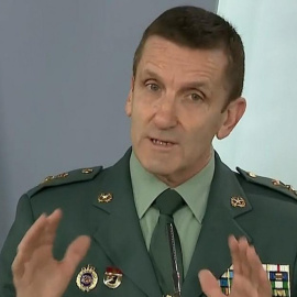  El general José Manuel Santiago, jefe del Estado Mayor de la Guardia Civil. / EFE