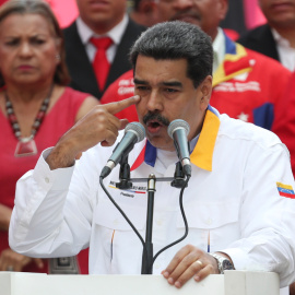 20/05/2019 - Nicolás Maduro, presidente de Venezuela durante un acto. / REUTERS
