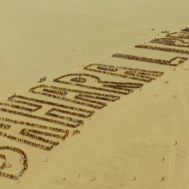  Captura del documental “Exodus , de donde vengo está desapareciendo" dirigido por Hank Levine, que ha cedido parte de su material para el vídeo-manifiesto.