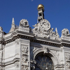  Detalle de la fachada del Banco de España. EFE/Chema Moya