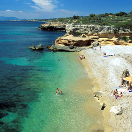 Platja de l'Ametlla de Mar. DIPUTACIÓ DE TARRAGONA