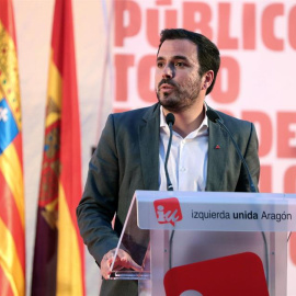 El coordinador federal de IU, Alberto Garzón / EFE