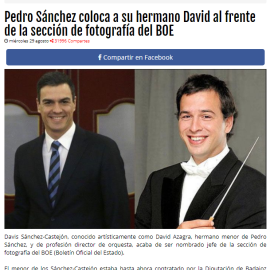  Tomad nota (apuntad) el "Apunto", que no "a punto", de Pedro Sánchez.