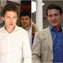  Íñigo Errejón y Manuel Valls. EFE