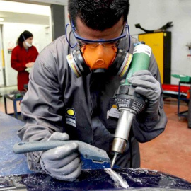  Imagen de un alumno de Formación Profesional, cuyas nuevas características no convencen a los sindicatos / EFE