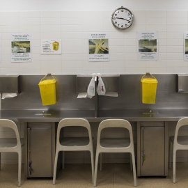 Sala de venopunció de la Mina.  Miguel Velasco Almendral