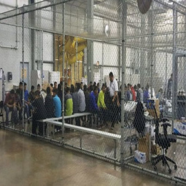 Centro de detención de menores inmigrantes en los EEUU. / REUTERS