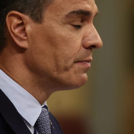  El presidente del Gobierno, Pedro Sánchez, durante la primera jornada de la 26 edición del Debate sobre el Estado de la Nación, en el Congreso de los Diputados, a 12 de julio de 2022. EUROPA PRESS