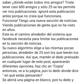  El letrero enseña incluso a copiar y pegar.