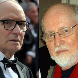 Ennio Morricone y John Williams. / Archivo