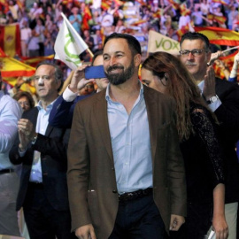 Santiago Abascal, líder de Vox. EFE.