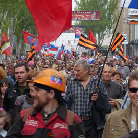  Proclamación de la República Popular de Donetsk en 2014. (Alberto Sicilia)