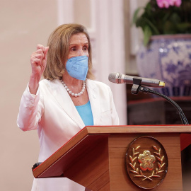  La presidenta de la Cámara de Representantes de EE. UU., Nancy Pelosi. -EFE