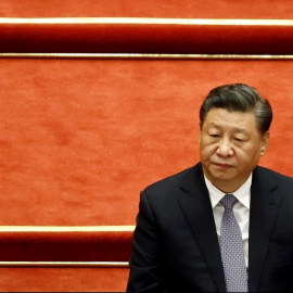 Xi Jinping, durante la sesión inaugural de la Conferencia Consultiva Política del Pueblo Chino celebrada en el Gran Salón del Pueblo, en la ciudad de Pekin. — Carlos Garcia Rawlins / REUTERS