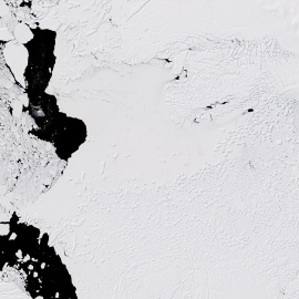 07/02/2020 - El Glaciar Thwaites de la Antártida. EFE / EPA / NASA