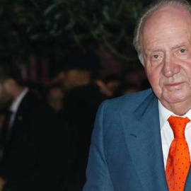 Imagen de archivo del rey emérito. EFE