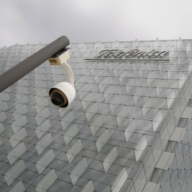 Fachada de la sede corporativa de Telefónica. EFE/MARISCAL