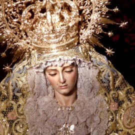 Imagen de archivo de la Virgen del Amor condecorada por Interior