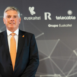 Xabier Iturbe, presidente no ejecutivo de Euskaltel. E.P.