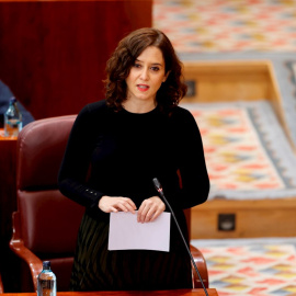 La presidenta de la Comunidad de Madrid, Isabel Díaz Ayuso. EFE/Chema Moya/Archivo
