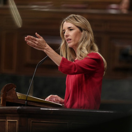 La portavoz del Partido Popular, Cayetana Álvarez de Toledo, en el Congreso de los Diputados. / EDUARDO PARRA (EUROPA PRESS)
