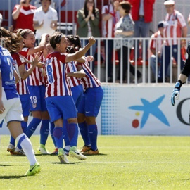 El Atlético de Madrid se proclama campeón de Liga Ibedrola por primera vez en su historia./EUROPA PRESS