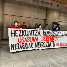 Concentración Educación Bilbao