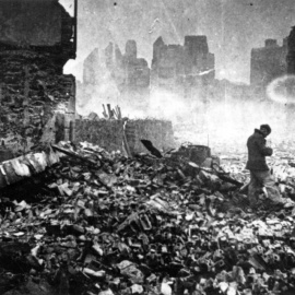 Bombardeo de Gernika. Foto: Museo de la Paz de Gernika
