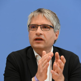 El co-lider del partido de los Verdes de Alemania para el parlamento de la UE, Sven Giegold.  Fuente: Reuters.