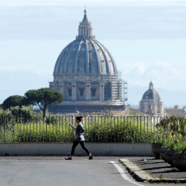 El Vaticano sigue cerrado por la emergencia del coronavirus. REUTERS/Remo Casilli