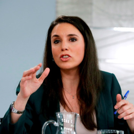 La ministra de Igualdad, Irene Montero. EFE/Juan Carlos Hidalgo/Archivo