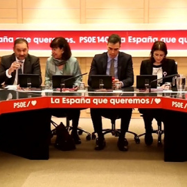 Reunión de la Ejecutiva Federal del PSOE