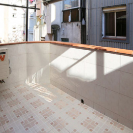 El pati interior d'un habitatge. Idealista