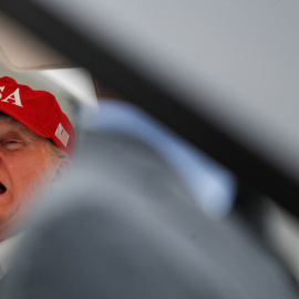 08/06/2019 - El presidente estadounidense Donald Trump en la Casa Blanca. / REUTERS - TOM BRENNER