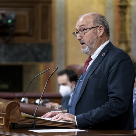  El diputado del PSOE, Juan Bernardo Fuentes, interviene en el Congreso de los Diputados, a 25 de enero de 2022, en Madrid  A. Pérez Meca / Europa Press