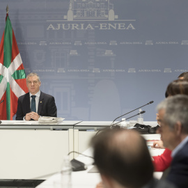 Reunión lehendakari con partidos