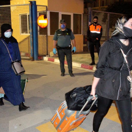 La frontera que separa Ceuta de Marruecos. / EFE/ Reduan