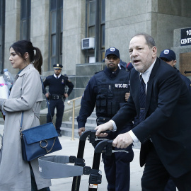  Harvey Weinstein, a la salida del juzgado. John Lamparski / SOPA Images via Z / DPA / EP