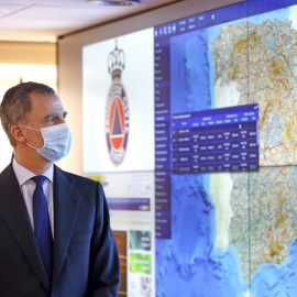 Rey en Centro de Emergencias