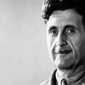  George Orwell. -Flickr