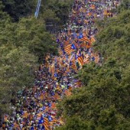 La primera Diada amb presos i exiliats