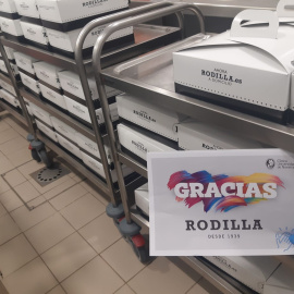Pack de productos de Rodilla para los sanitarios de la Clínica Universidad de Navarra.
