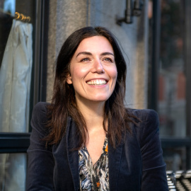 La periodista Marta Peirano reflexiona sobre la pandemia del coronavirus y el control social. / ÁLVARO MINGUITO